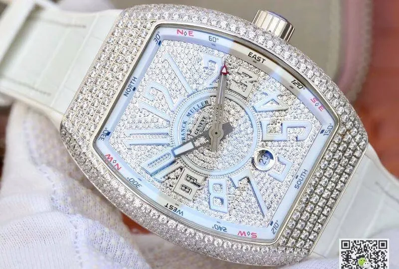 Franck Muller Vanguard V45.SC.DT.D.NBR.CD.5N.NR 1:1 Best Edition Replica Watch Swiss ETA2824